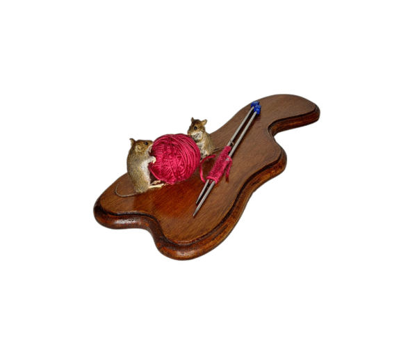 Two Taxidermy Field Mice. Log no 012. - Image 4
